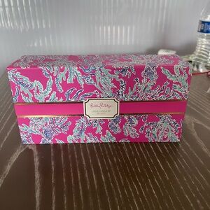 Lilly Pulitzer 3 piece candle set